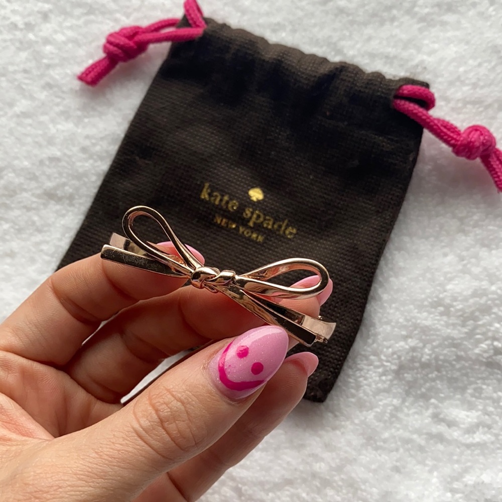 Kate Spade Rose Gold Bow Bracelet